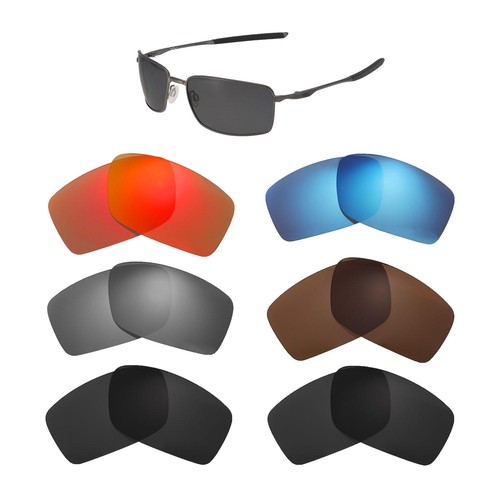 Walleva Lenses For Oakley Square Wire II (OO4075 &6016 Series)-Multiple Options - Afbeelding 1 van 24