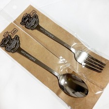 Pokemon Cafe Limited Pikachu Design Spoon and fork set official NEW JAPAN