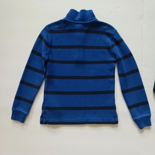 Polo Ralph Lauren Shirts Long Sleeve Youth Boys Size 6 Striped Blue Lot of 2 - Picture 3 of 15