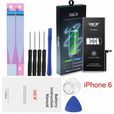 DEJI Replacement Internal Battery for iPhone 8 7 6s 6 Plus 5s 5c SE 1st Gen