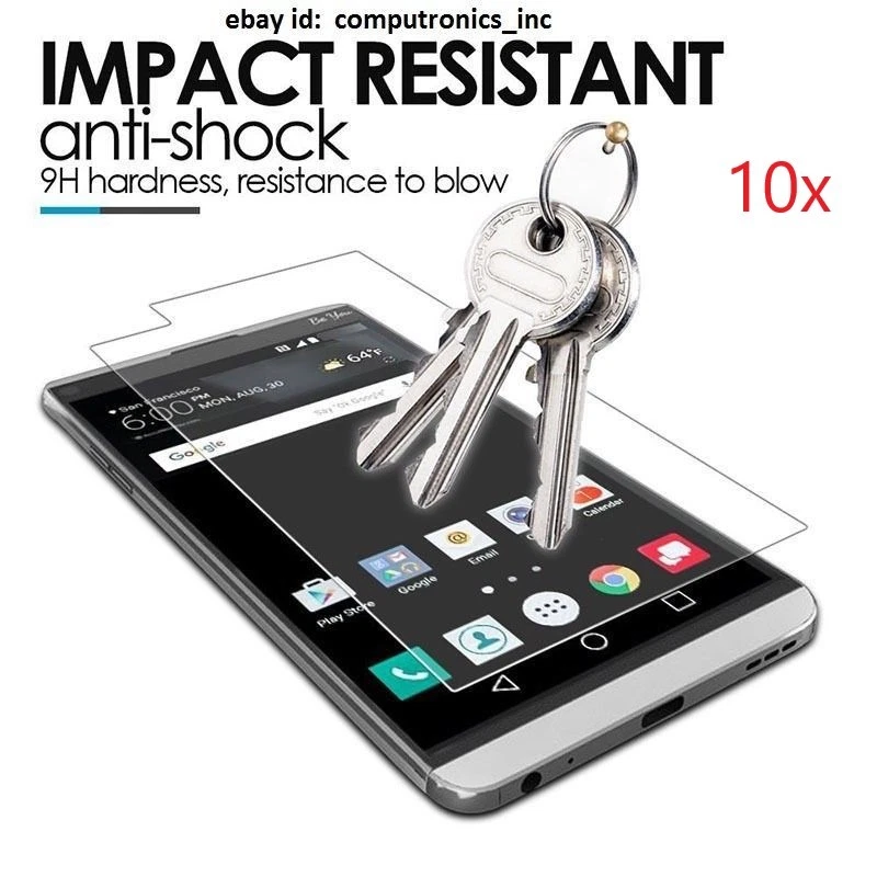 5X Clear TPU Gel Case Cover & Tempered Glass Screen Protector for LG V20 - Imagem 2 de 4