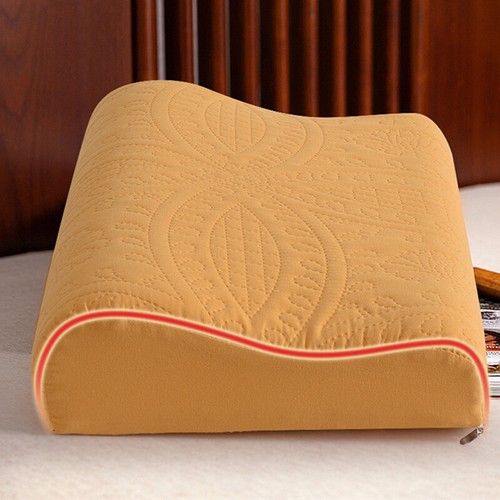 Rebound Cotton Quilted Memory Foam Pillowcase Latex Waterproof Pillow Cover Case - Picture 12 of 18