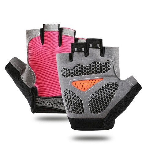 Half Finger Gel Cycling Gloves Breathable Anti-slip MTB Bike Bicycle Gloves  - Picture 25 of 40