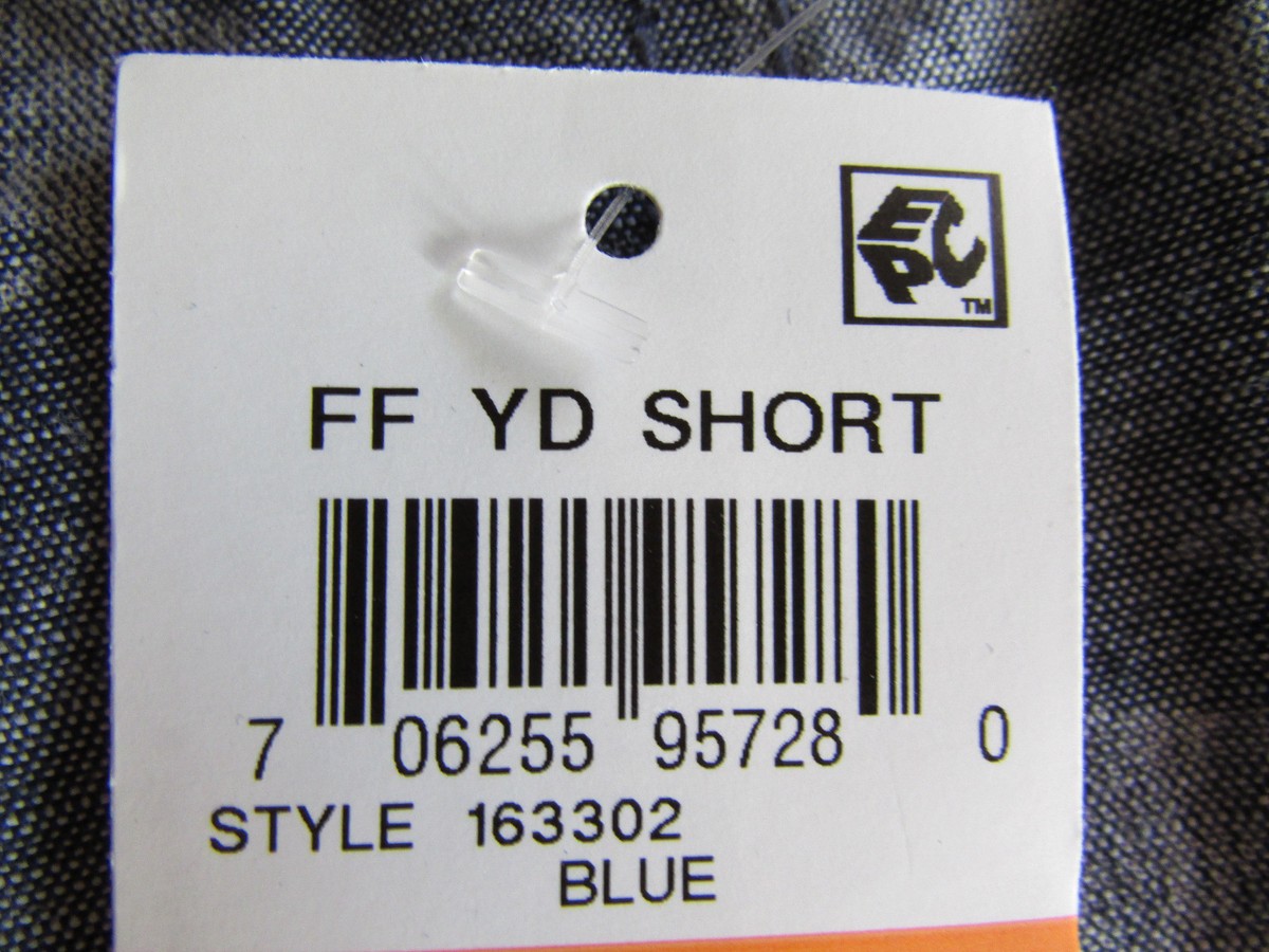 NEW AMERICAN RAG SHORTS MENS 32 #163302 SLIM FIT BLUE PRINT FREE