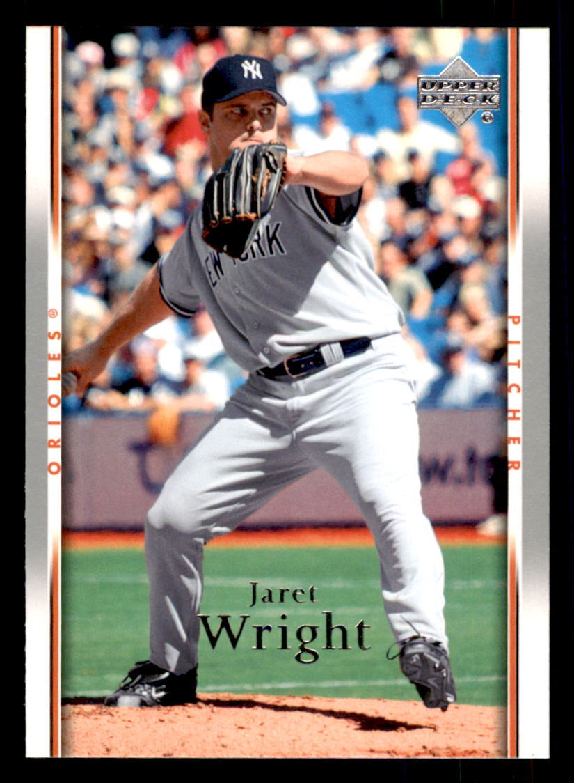 2007 Upper Deck  #175 Jaret Wright Baltimore Orioles