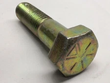 Titan JKR14112-1 Hex Cap Screw 7/8-9 x 3-1/2" Grade 8 (Pack of 1) Yellow Zinc