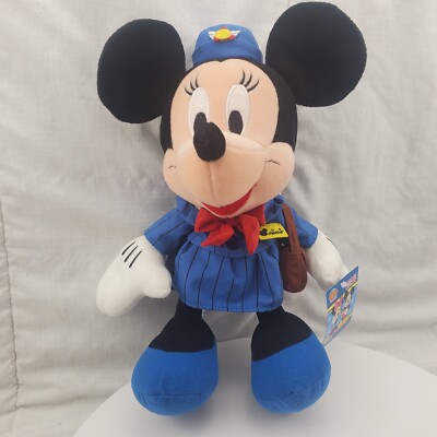 Minnie Mouse Stuffed Animal 14'' Sega Fantasy Amuse Disney Enterprise 2000 NWT
