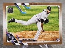 Antonio Santos 2021 Topps Update Gold /2021 Rookie #US85 Colorado Rockies RC