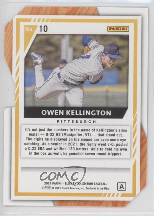 2021 Panini Elite Extra Edition Prime Numbers B DieCut /118 Owen
