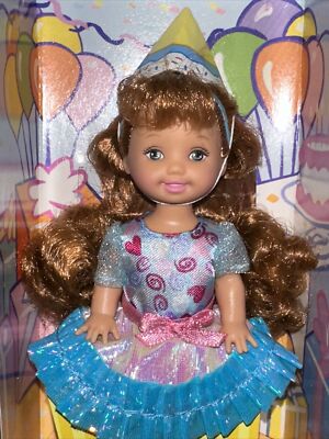 Barbie Little Sister Kelly Friend Liana Birthday Party Doll Mattel New |  eBay