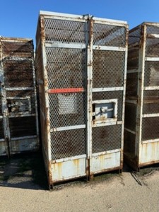 Tall Heavy Duty Steel Security Transfer Cages - Transit - Parcel - Stillage