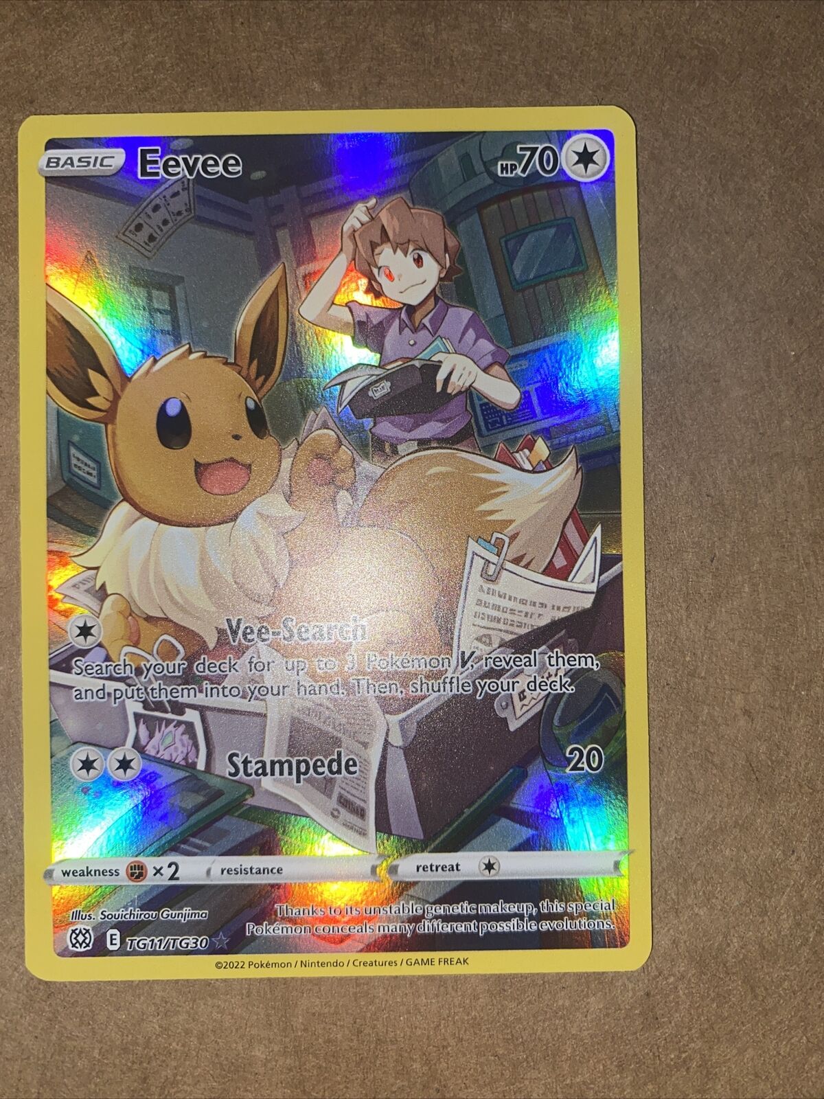 Eevee (TG11/TG30), Busca de Cards