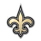 New NFL New Orleans Saints 3D Aluminum Color Car Truck Auto Emblem Sticker Decal