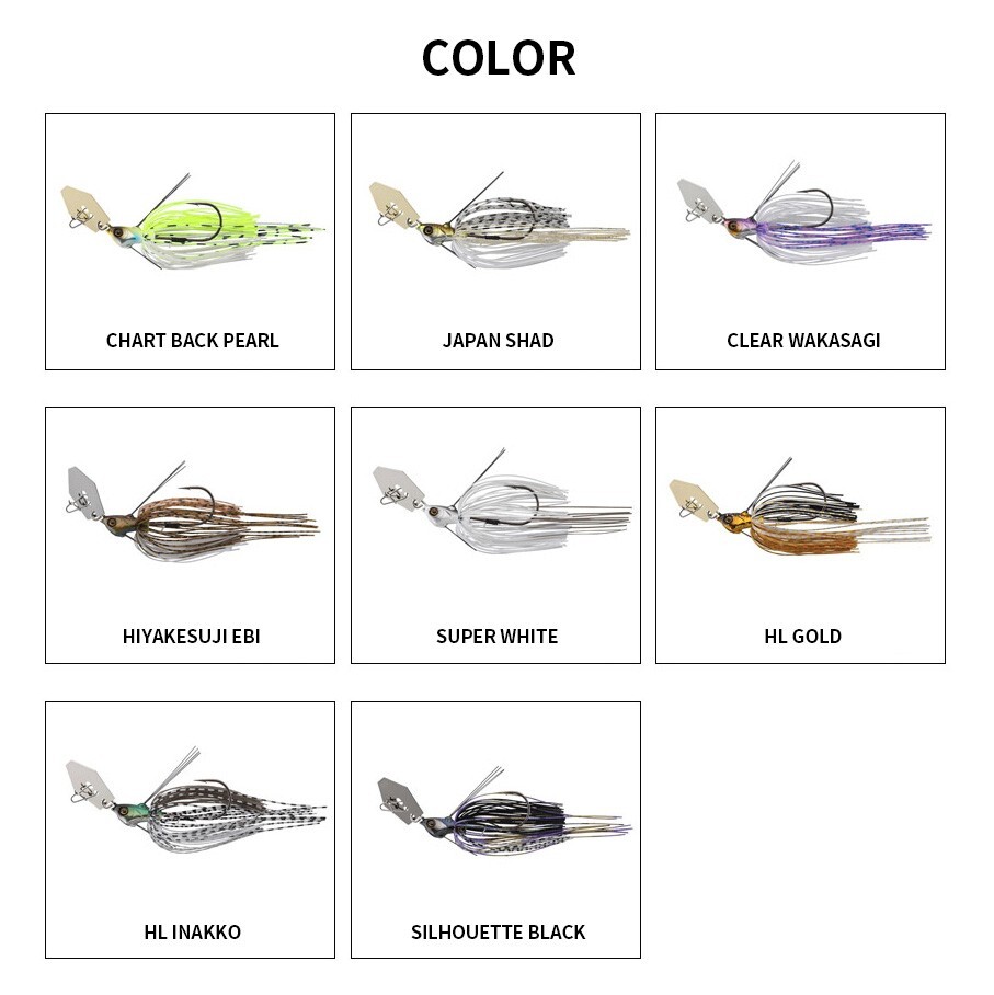 JACKALLライジャケ 売り切りたいので値下げしました。14500→13333 Jackall SUPER BREAK BLADE FINE 1/8 oz Compact Bladed Jig NEW