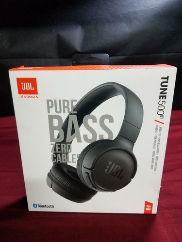 HARMAN JBL PURE BASS TUNE 500BT BLUETOOTH WIRELESS HEADPHONES (AO1051226)  50036355674 | eBay
