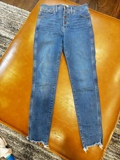 Madewell High Rise Skinny Jeans 
