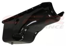 Black Steel Oil Pan For 66-90 Chevy Truck Big Block 396 402 427 454 V8 6 Quart