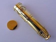 Sammlerstück, Vintage, nautisches Teleskop, Messing, Piratenfernrohr, Meeresfern