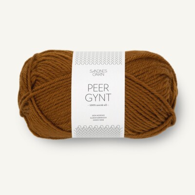 PEER GYNT von SANDNES GARN - GYLLENBRUN (2564) - 50 g / ca. 91 m Wolle