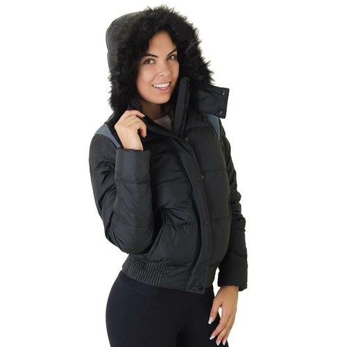 Nike Women's Hooded Alliance Bomber Jacket - Black - Various Sizes - RRP £130