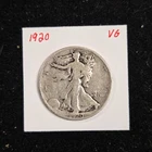 1920 Walking Liberty Silver Half Dollar VG