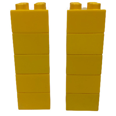 Details about   Lego Duplo 2 x 2 Brick Lot of Light Yellow Replacement Building Pieces 10