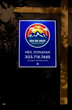 Solar Signs for Real Estate, Commercial and Retail Marketing 24 Hrs. 24"x30"