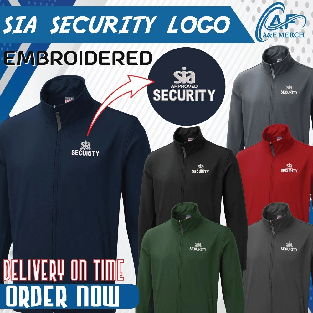 SIA Approved Security Embroidered Soft Shell Jacket Event Security CCTV Staff
Opens in a new window