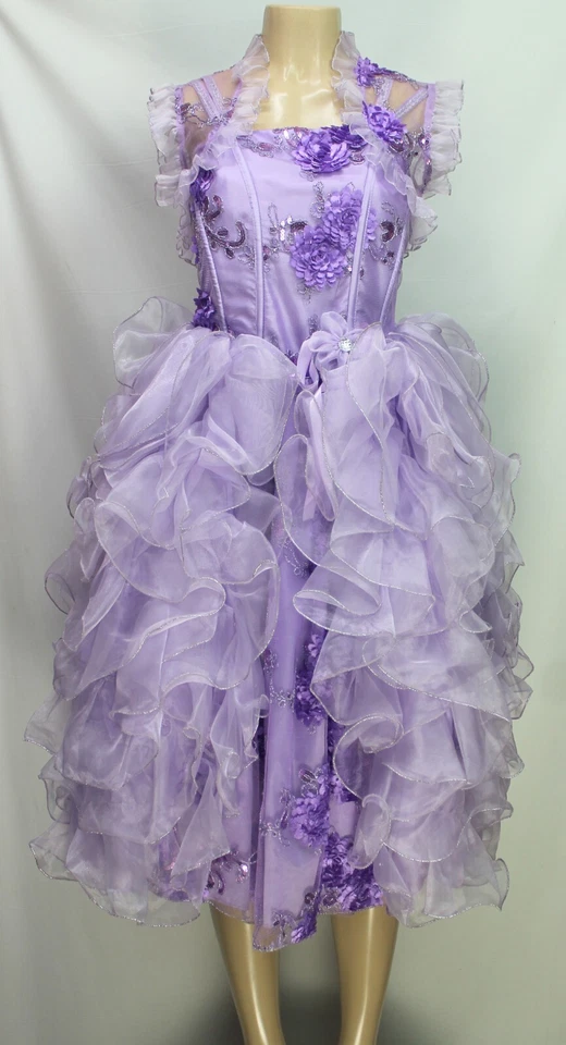 LK женское платье без рукавов фиолетовый размер 12 - Изображение 2 из 4