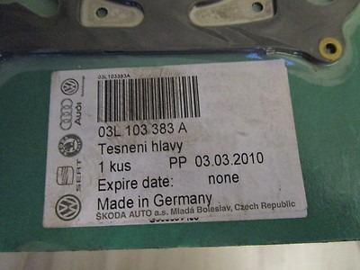 ORIGINAL VW Kopfdichtung Zylinderkopfdichtung 03L103383A Audi VW Skoda