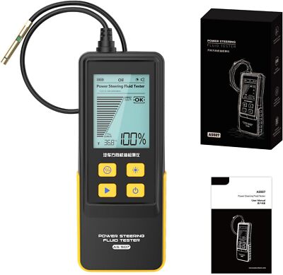 AUTOOL AS507 Power Steering Fluid Tester with High-Precision Detection Probe