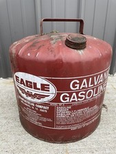 Vintage Eagle SP5 Galvanized Gas Can 5 Gallon NLHB