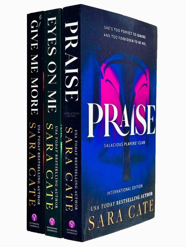 Salacious Players Club Series Collection 3 Books Set by Sara Cate Praise,Eyes on