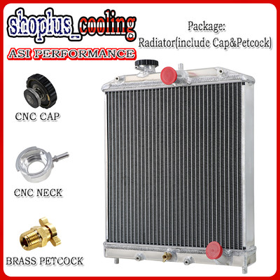 92-00 4 Rows Aluminum Radiator For HONDA CIVIC D15 EJ  EK/DEL SOL  EG/INTEGRA DB
