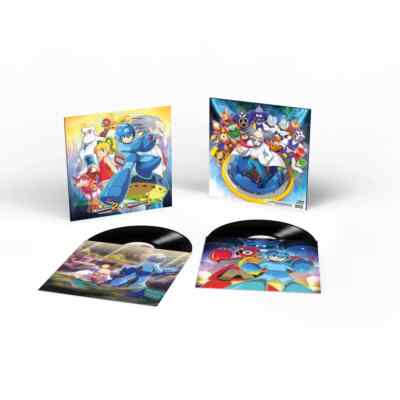 Mega Man 2 & 3 Original Video Game Soundtrack 2x Vinyl LP Capcom Sound Team NEW!