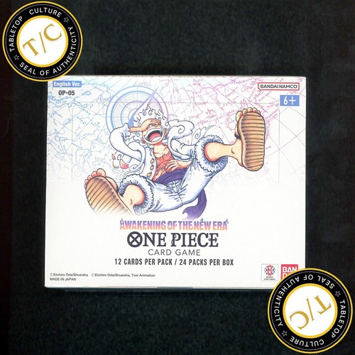 One Piece AWAKENING OF THE NEW ERA OP 05 Englisch Sealed Booster Box 24 Packs TCG