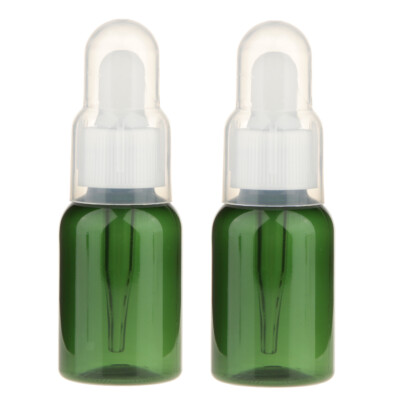 2 x Liquid Tropfflaschen 35 ml leer Kunststoff Tropfen Flasche