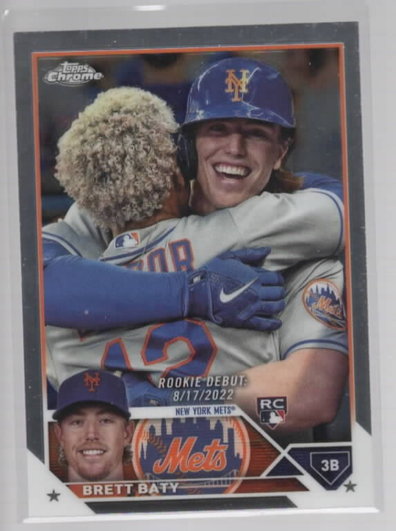 2023 Topps Chrome Update #USC10 Brett Baty