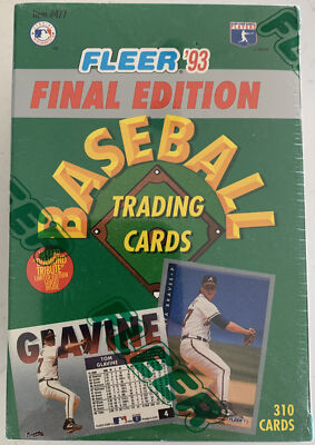 1993 Fleer Baseball Final Edition Set, Factory Sealed (B73)