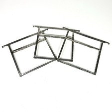 3 Eastman Kodak 5 X 7 No. 4 Stainless Steel Developing Hangers