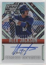 2014 Panini Prizm Perennial Draft Picks Silver Alex Jackson #6 Auto 1j6