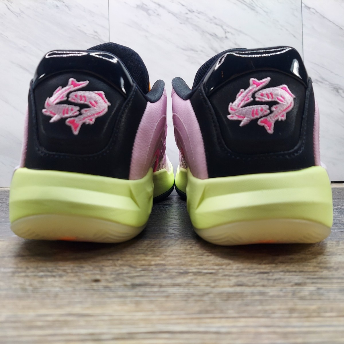Jordan Luka 4 Pink Yellow IB7903-600 Men’s US 11 New Without Box Jordan Luka 4 Gone Fishing Sneakers Pink Yellow IB7903-600  main image 2