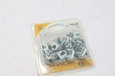 (10-Pk) National Hardware Wire Cable Clamps Zinc Plated 1/8" N889-013