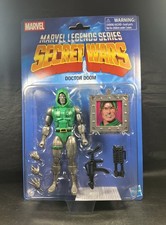 MARVEL LEGENDS DR DOOM FIGURE SECRET WARS DR DOOM FIGURE RETRO CARD NEW