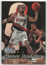 1998-99 Flair Showcase Row 2 Damon Stoudamire #49 Portland Trail Blazers