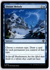 Distant Melody NM ECC Commander: Lorwyn Eclipsed MTG