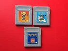 Game Boy 4 in 1 Funpak Volume I II 1 2 Caesars Palace  Lot 3 Board Card Games