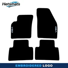 For Volvo V50 2005-2011 Quality Black Velour Carpet Car Floor Mats Liners