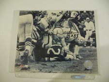 BEN DAVIDSON OAKLAND RAIDERS AUTOGRAPHED 8X10 PHOTO SACKING JOE NAMATH