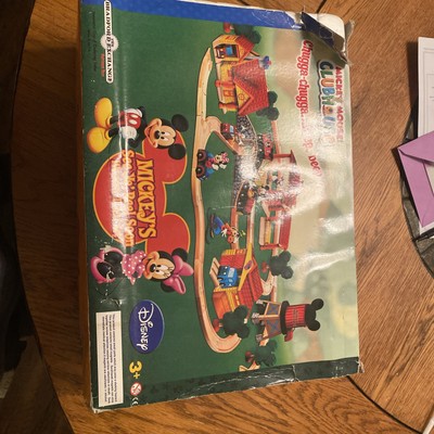 Mickey Mouse Clubhouse See Ya Real Soon Train Set Water Tower 2010 Bradford Exch